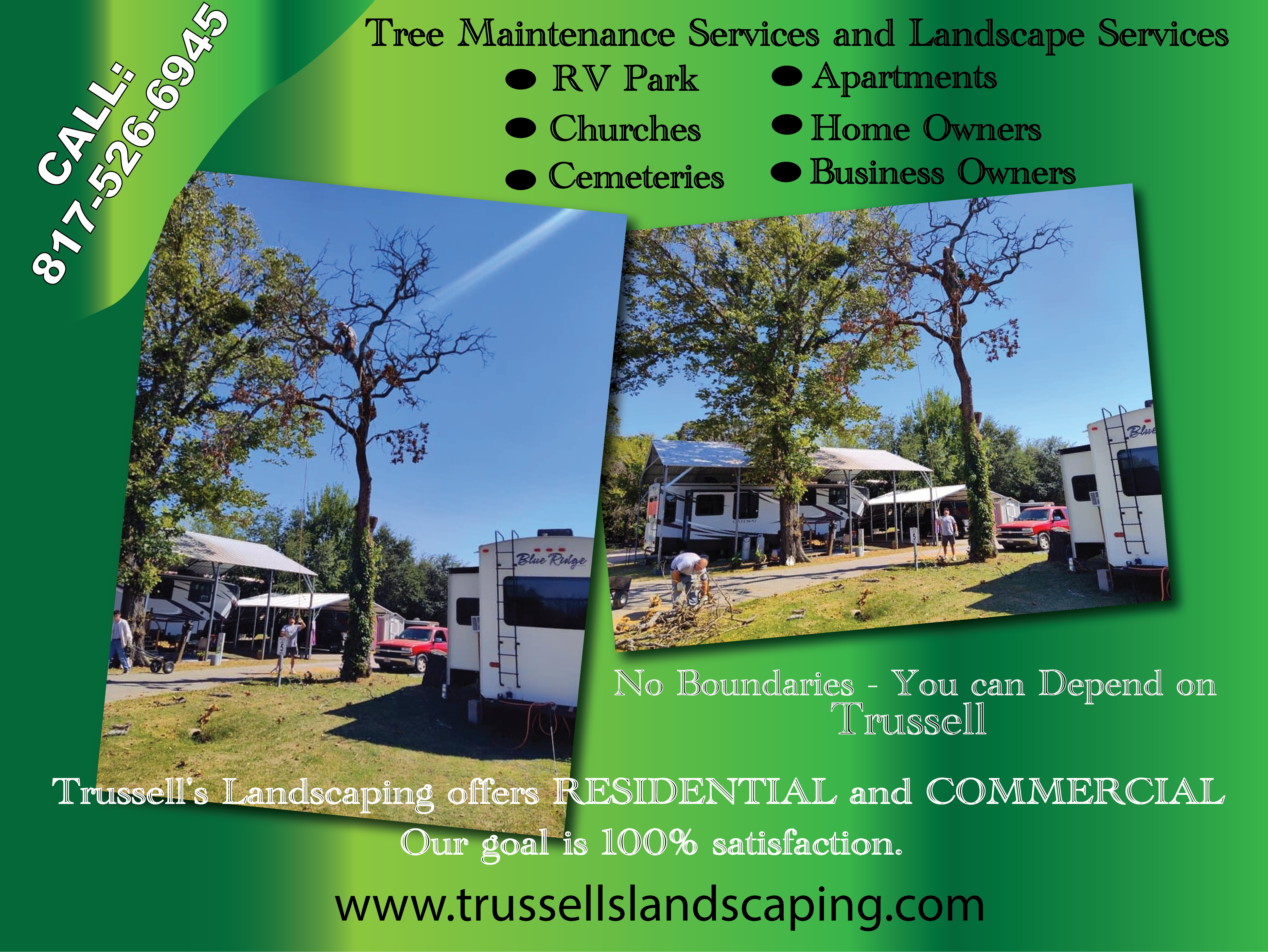 RV Park Tree Maintenance